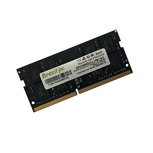 MEMORIA NOTEBOOK 16GB DDR4 2666MHZ BRAZILPC BPC2666D4CL19S/16G