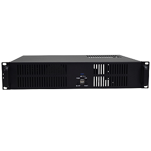 GABINETE RACK 2U BRAZILPC BPC-2U (1XUSB3.0) S/ FONTE PRETO BOX