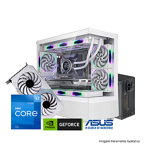 Computador BrazilPC Gamer Intel® Core™ i7-12700F, RTX3050, 32GB DDR4, 1TB SSD, Windows 10 Pro