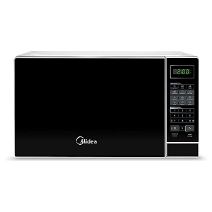 MICROONDAS MIDEA MRAS21 20L 127V BRANCO/PRETO (OUTLET) BOX