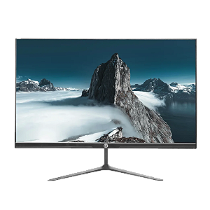 MONITOR LED 23.8 BRAZILPC 24WCF-100 FHD 100Hz CURVO R2800 FRAMLESS PRETO WIDESCREEN BOX   IF