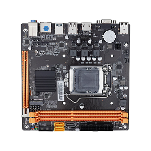 PLACA MAE DESK BRAZILPC 1155 BPC-H61-ITX-M.2-TG (2xDDR3/HDMI/VGA/M.2/2xUSB3.0/REDE 1000M) BOX I