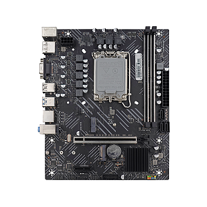 PLACA MAE DESK BRAZILPC 1700 BPC-H610M.2-G (2xDDR4/1xHDMI/1xDP/M.2/4xUSB3.0/REDE 1000M) OEM I