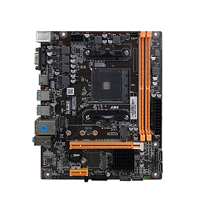 PLACA MAE DESK BRAZILPC AM4 BPC-B450M.2-TG (2xDDR4/1xHDMI/4xUSB3.0/1xM.2/REDE 1000/AUDIO) OEM I