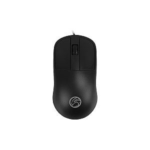 MOUSE USB OPTICO BRAZILPC BPC-M007 1000 DPI PRETO 1.2M BOX IF