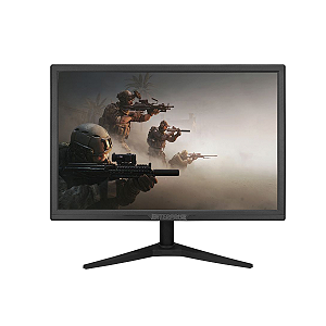 Monitor LED 19" Enterprise 19EPR-BV Widescreen Preto - HDMI/VGA - VESA 75x75mm - Bivolt