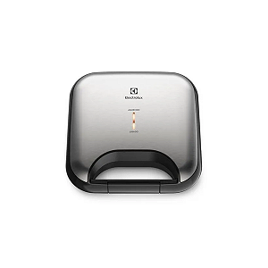 Sanduicheira Elétrica Grill Electrolux Efficient ESG20 Inox 220V - Placas Antiaderentes - 750W - Outlet Box