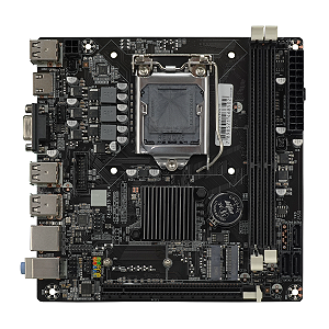 Placa Mãe BrazilPC BPC-H61CM.2-G Mini ITX LGA 1155 H61 DDR3 HDMI VGA M.2 Rede Gigabit OEM