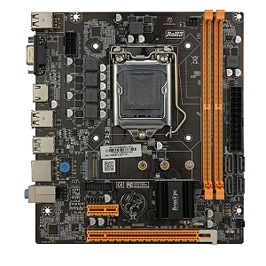Placa Mãe Brazil PC H310/B250M.2-STG Intel LGA 1151 DDR4 M.2 HDMI USB 3.0