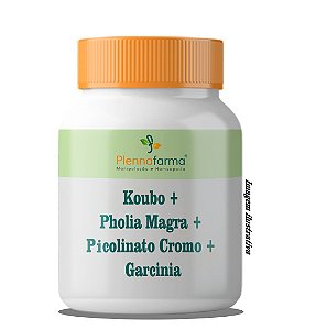 Koubo + Pholia Magra + Picolinato Cromo + Garcinia 60 Caps