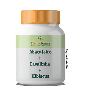 Abacateiro 200mg + Cavalinha 200mg + Hibiscus 150 Mg 60 Caps