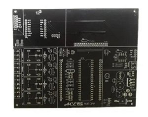 Placa AUTOMAÇÃO para Microcontroladores PIC 40 Pinos para MONTAGEM (acompanha Esquema Elétrico)