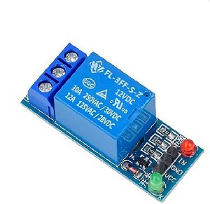 Módulo Relé 1 Canal com Led Indicador -  5V/10A