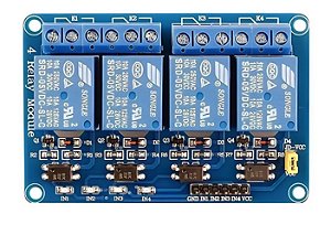 Módulo Rele 4 Canais 5V - 10A
