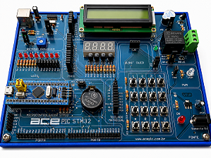 STM32F411CEU6 (Black Pill) Placa Didática ACEPIC STM32