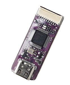 Mini Gravador e Depurador WeAct Studio ST-Link V2.1 para STM32
