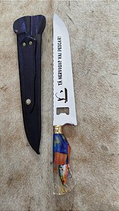 FACA ESTILO PICANHEIRA AÇO CIRÚRGICO