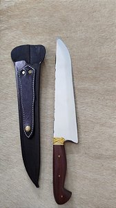 FACA ESTILO PICANHEIRA ROBUSTA FULL TANG AÇO CIRÚRGICO