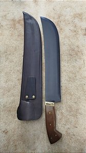 FACÃO COM BAINHA DE COURO