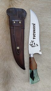 FACA ESTILO PICANHEIRA AÇO CIRÚRGICO "PESCARIA"