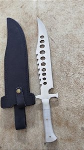 FACA ESTILO FULL TANG AÇO CIRÚRGICO