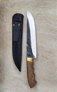 FACA ESTILO BOWIE ROBUSTA FULL TANG AÇO CARBONO