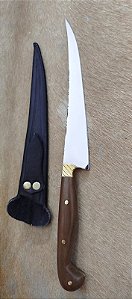 FACA DESOSSADEIRA COM BAINHA DE COURO