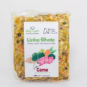 Alimentação Natural para Cães | Super Premium  | Filhote  | Congelada