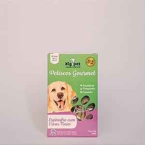 Biscoito Natural para Pets | Sabor Espinafre com Ervas Finas | 100% Natural | Sem aditivos