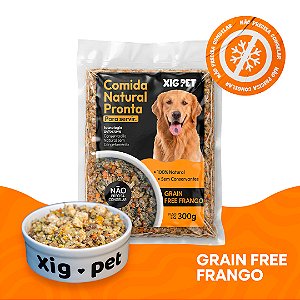 ALIMENTAÇÃO 100% NATURAL SEM CONGELAR | GRAIN FREE FRANGO