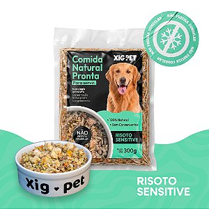 ALIMENTAÇÃO 100% NATURAL SEM CONGELAR | RISOTO SENSITIVE
