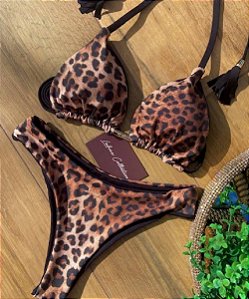 Biquíni Saint Tropez Animal Print Reversível