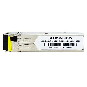 SFP 1.25G 20KM BIDI LC DDM TX1550-RX1310NM B5324L-R20D