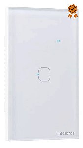 Interruptor Touch Wi-Fi Smart Izy EWS 1001 Branco Intelbras