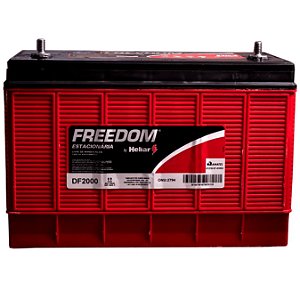 Bateria Estacionária Modelo DF2000 105Ah/115Ah Marca Freedom