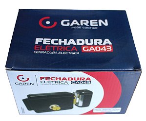 Fechadura Elétrica Sobrepor Reversível Modelo GA043 Garen