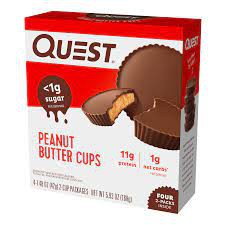Quest Nutrition Peanut Butter Cups, Low Carb, Gluten Free, Keto Friendly, 4 Count