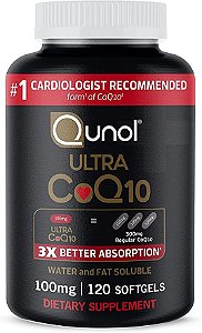 CoQ10 100mg Softgels - Qunol Ultra