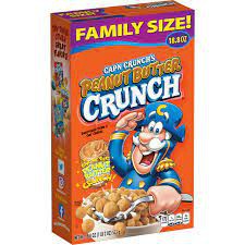 Cereal Cap’n Crunch – Peanut Butter Crunch (533g)