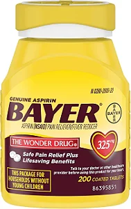 Bayer Aspirina Genuína Revestida – Analgésico e Antitérmico