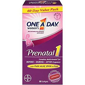 One A Day Women's Prenatal 1 Multivitamins