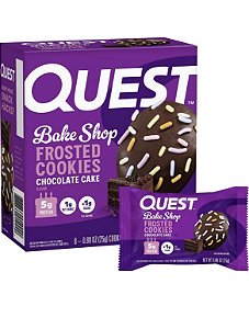 Quest Chocolate Cake Frosted Cookies, 8 unidades: