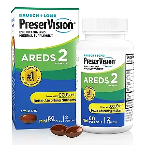 PreserVision AREDS 2 com Luteína e Zeaxantina (60 cápsulas softgel)