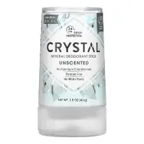 CRYSTAL, Desodorante Mineral em Bastão, Sem Perfume, 40 g