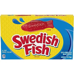 SWEDISH FISH Bala de Goma Macia e Mastigável – 88 g