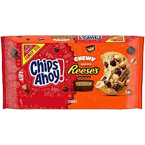 CHIPS AHOY! Cookies Macios com Chocolate e Reese's 404 g
