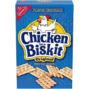 CHICKEN IN A BISKIT Crackers Sabor Frango Original 213 g