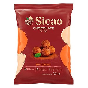 Cacau em Pó Sicao 50% 1kg