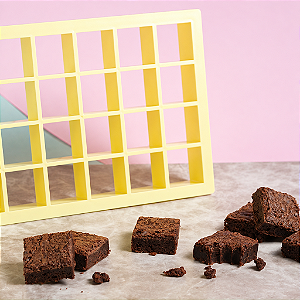 Cortador de Brownie BlueStar 24 Fatias 3,5x3,5cm