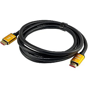 Cabo HDMI 8K 2.1 19 Pinos Ultra HDTV Dinâmico profissional 2 metros